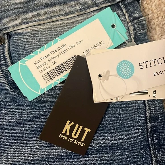 New Kut from the Kloth toothpick skinny jeans - Picture 5 of 12